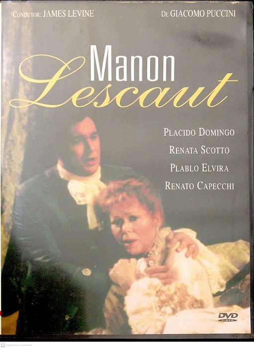 Dvd Manon Lescaut Editora James Levine [usado]