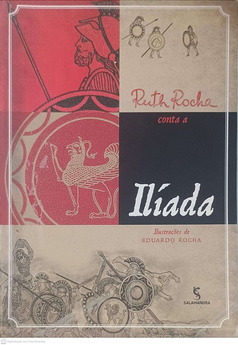 Livro Conta a Ilíada Autor Rocha, Ruth (2010) [usado]