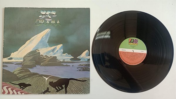 Disco de Vinil Drama - Lp 1980 Interprete Yes (1980) [usado]