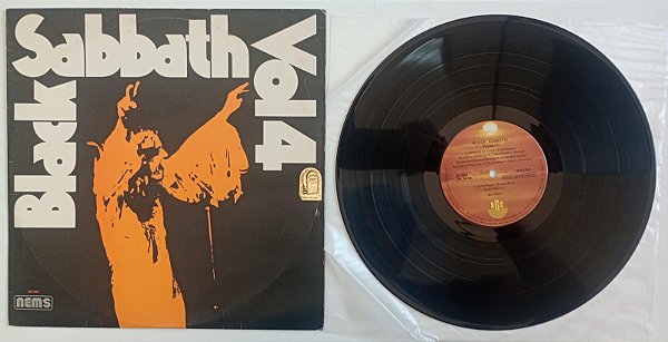 Disco de Vinil Vol. 4 - Lp 1976 Interprete Black Sabbath (1976) [usado]