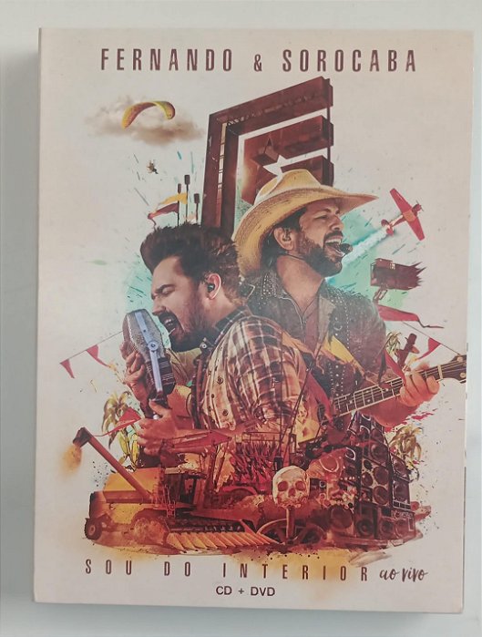 Dvd Fernando e Sorocaba - Sou do Interior Editora (2017) [usado]