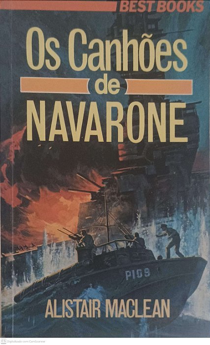 Livro os Canhões de Navarone Autor Maclean, Alistair [usado]