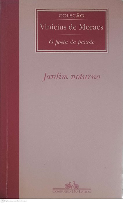 Livro Jardim Noturno Autor Moraes, Vinicius de [usado]
