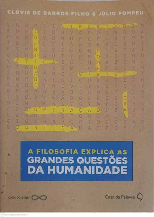 Livro Filosofia Explica as Grandes Questoes da Humanidade Autor Filho, Clovis de Barros e Pompeu, Julio (2013) [usado]