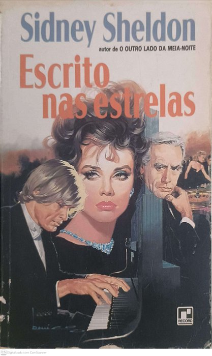 Livro Escritos nas Estrelas Autor Sheldon, Sidney (1992) [usado]