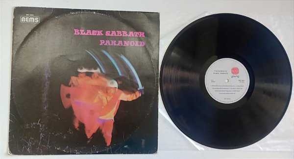 Disco de Vinil Paranoid - Lp 1976 Interprete Black Sabbath (1976) [usado]