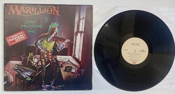 Disco de Vinil Scrip For a Jester''s Tear - Lp Interprete Marillion (1983) [usado]