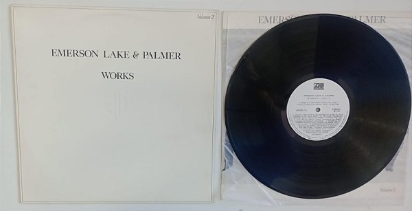 Disco de Vinil Works Vol. 2 - Lp Interprete Emerson, Lake & Palmer (1977) [usado]