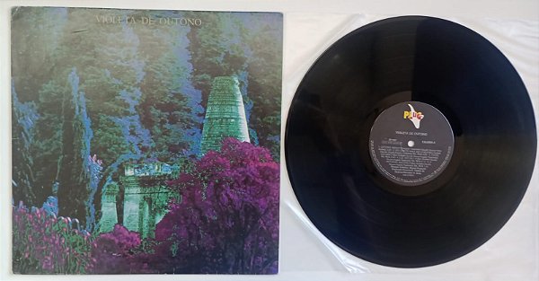 Disco de Vinil Álbum 1987 Lp / Violeta de Outono Interprete Violeta de Outono (1987) [usado]