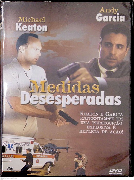 Dvd Medidas Desesperadas Editora [seminovo]
