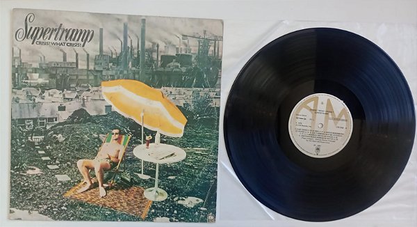 Disco de Vinil Crisis ? What Crisis ? Lp 1975 Interprete Supertramp (1975) [usado]