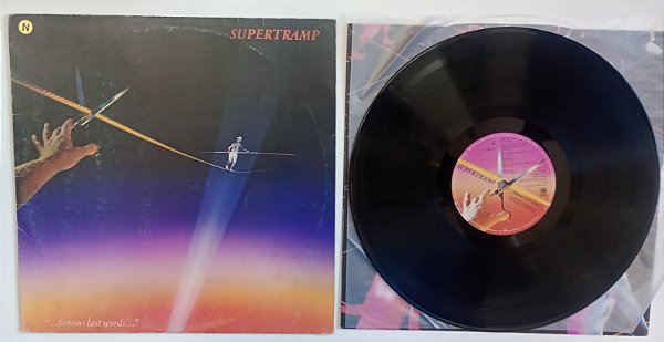 Disco de Vinil Famous Last Words - Lp 1982 Interprete Supertramp (1982) [usado]