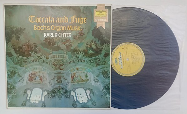 Disco de Vinil Bach - Toccata And Fuge Interprete Karl Richter (1981) [usado]