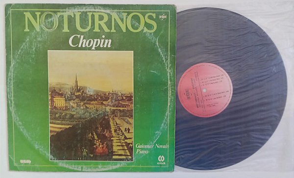 Disco de Vinil Chopin / Noturnos Interprete Guiomar Novaes (1985) [usado]