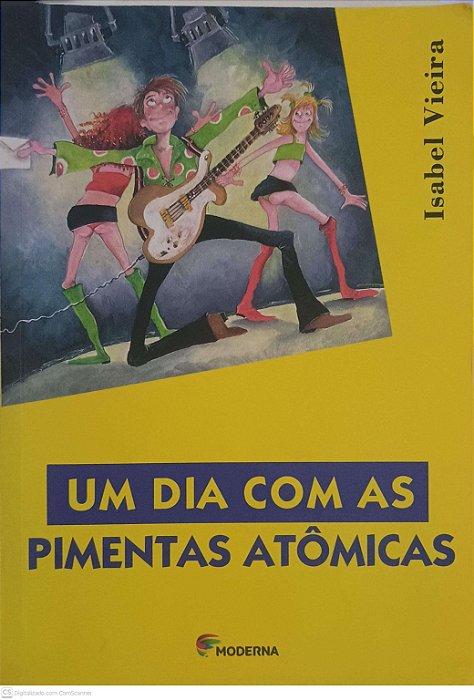 Livro um Dia com as Pimentas Atômicas Autor Vieira, Isabel (2002) [usado]