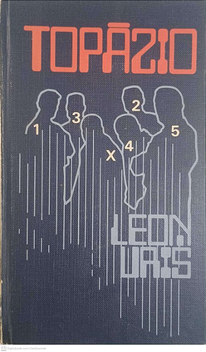Livro Topazio Autor Uris, Leon (1975) [usado]