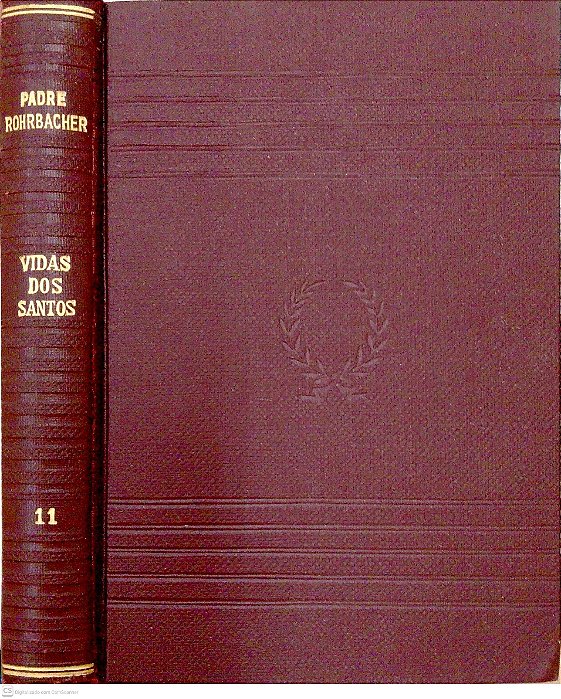 Livro Vidas dos Santos, Vol. 11 Autor Rohrbacher, Padre (1959) [usado]