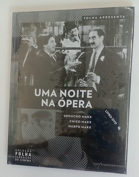 Dvd Uma Noite na Ópera - Coleção Folha de Sp 9 Editora (2009) [novo]