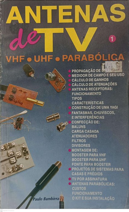 Revista Antenas de Tv Autor (1993) [usado]