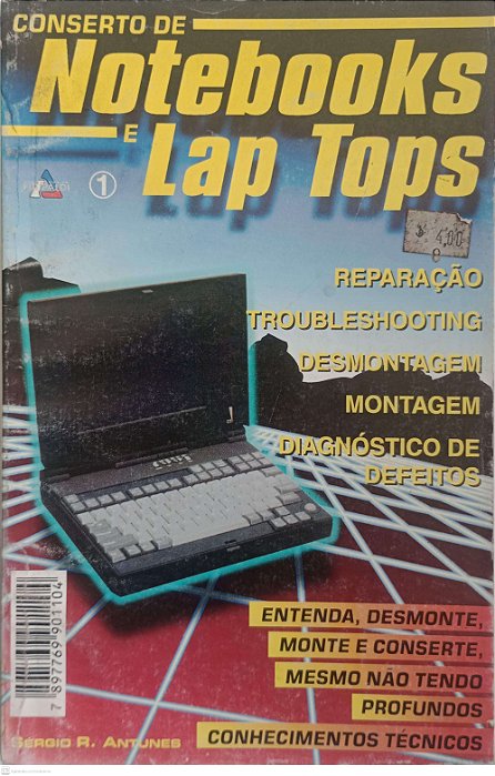 Revista Conserto de Notebooks e Lap Tops #1 Autor (1996) [usado]