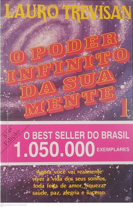 Livro o Poder Infinito da sua Mente - 1 Autor Trevisan, Lauro (1980) [usado]