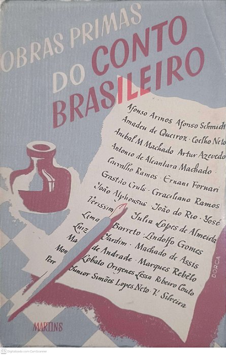 Livro Obras Primas do Conto Brasileiro Autor Desconhecido [usado]