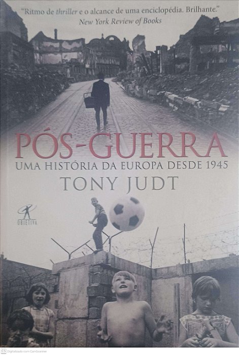 Livro Pós-guerra: Uma História da Europa desde 1945 Autor Judt, Tony (2008) [usado]