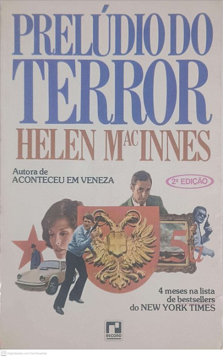 Livro Preludio do Terror Autor Macinnes, Helen (1978) [usado]