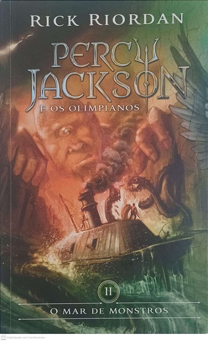 Livro o Mar de Monstros- Percy Jackson e os Olimpianos Vol Ii Autor Riordan, Rick (2014) [seminovo]