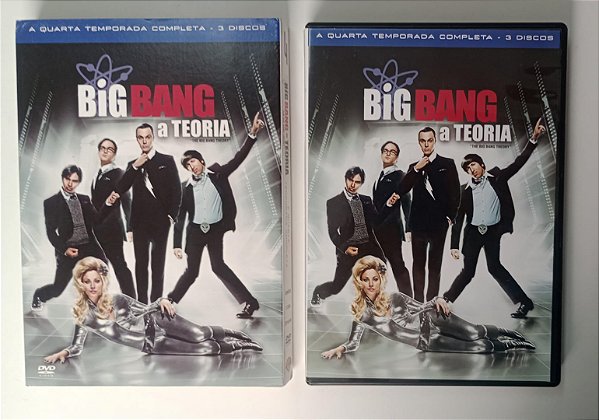Dvd Big Bang Theory - 4° Temporada Editora (2009) [seminovo]