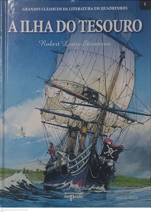 Livro História em Quadrinhos: a Ilha do Tesouro Autor Stevenson, Robert Louis (2014) [usado]