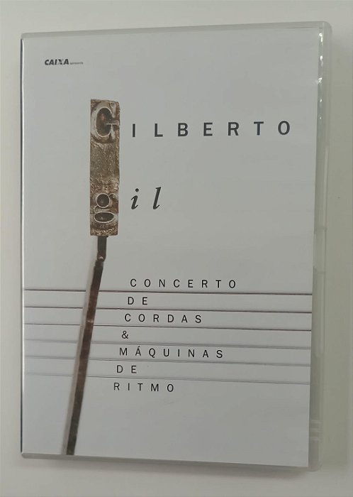 Dvd Gilberto Gil - Concerto de Cordas Editora (2012) [usado]