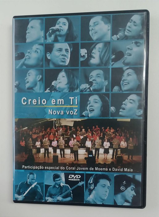 Dvd Creio em Ti - Nova Voz Editora [usado]