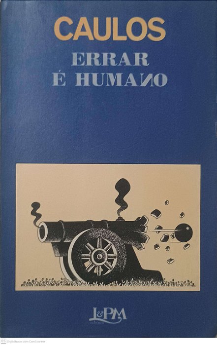 Livro Errar é Humano Autor Caulos (1977) [usado]
