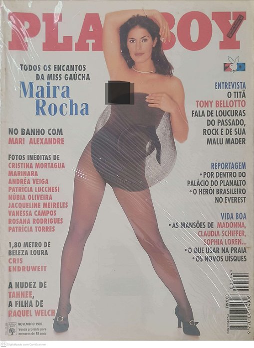 Revista Playboy 244 - Novembro 1995 Autor Rocha, Maria (1995) [usado]