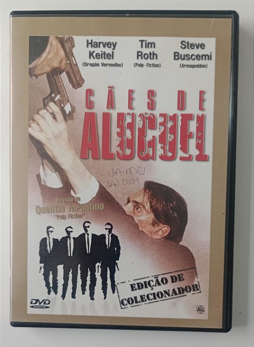 Dvd Cães de Aluguel Editora [usado]