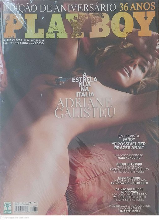 Revista Playboy 435 - Agosto 2011 Autor Galiteu, Adriane (2011) [usado]
