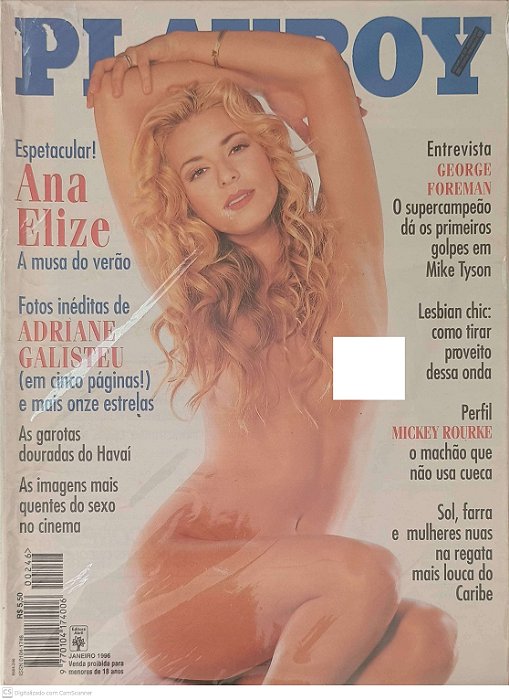 Revista Playboy 246 - Janeiro 1996 Autor Alize, Ana (1996) [usado]
