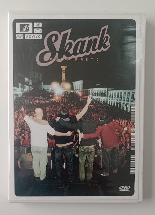 Dvd Skank - ao Vivo / Ouro Preto Editora (2001) [usado]
