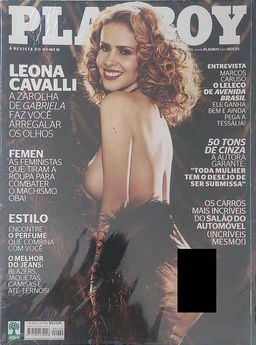 Revista Playboy 449 - Outubro 2012 Autor Cavlli, Leona (2012) [usado]