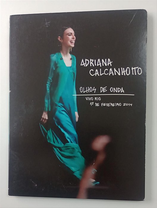 Dvd Adriana Calcanhoto - Olhos de Onda Editora [usado]