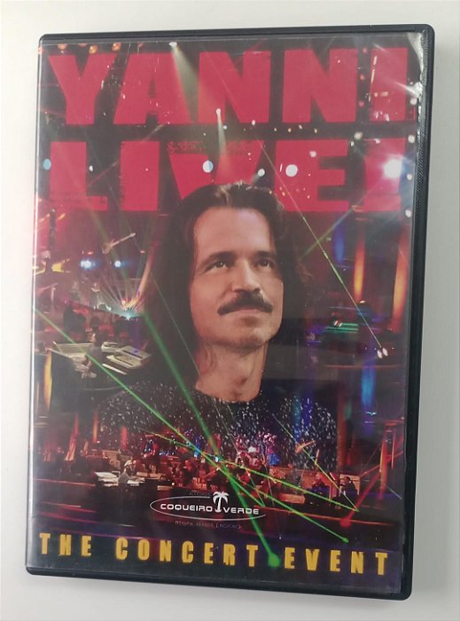 Dvd Yanni - Live ! The Concert Editora [usado]