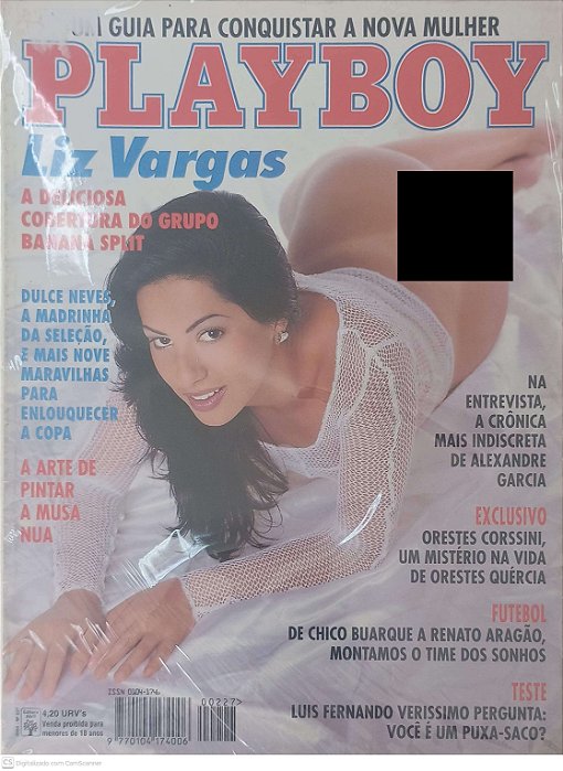 Revista Playboy 227 - Junho 1994 Autor Vargas, Liz (1994) [usado]