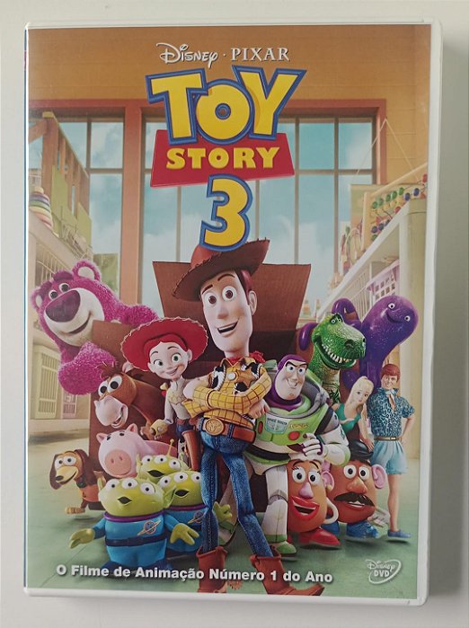 Dvd Toy Story 3 Editora (2010) [seminovo]