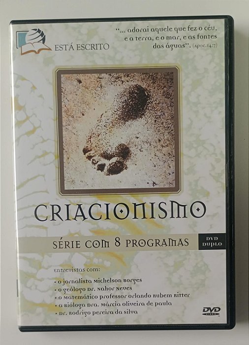 Dvd Criacionismo Editora [seminovo]