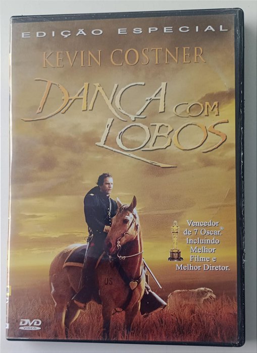 Dvd Dança com Lobos C/kevin Costner Editora [usado]