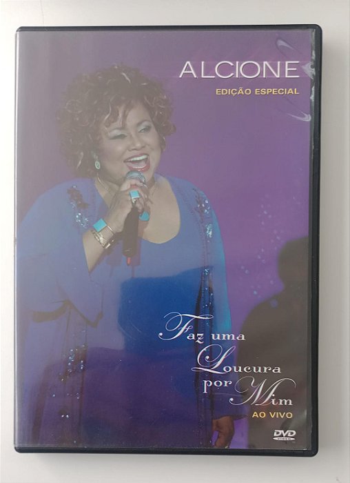 Dvd Alcione - Faz Uma Loucura por mim Editora (2004) [usado]