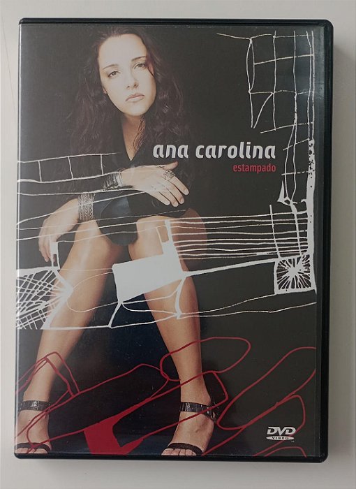 Dvd Ana Carolina - Estampado Editora (2003) [usado]