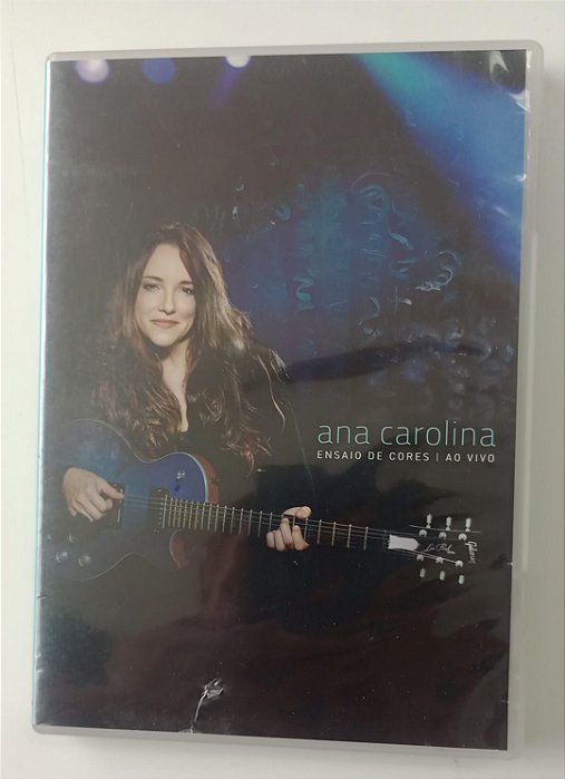 Dvd Ana Carolina - Ensaio de Cores Editora [usado]