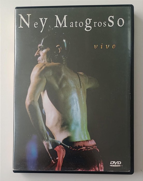 Dvd Ney Matogrosso - Vivo Editora (2000) [usado]